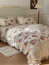 French Rose Ruffle Bedding Bundle